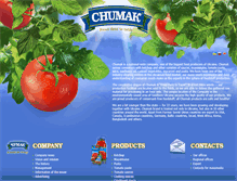 Tablet Screenshot of en.chumak.com